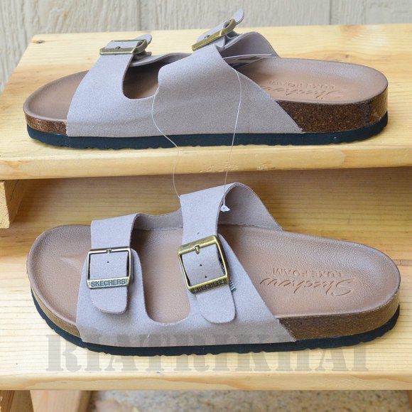 BROWN Skechers Ladies'  Sandal - Picture 2 of 6